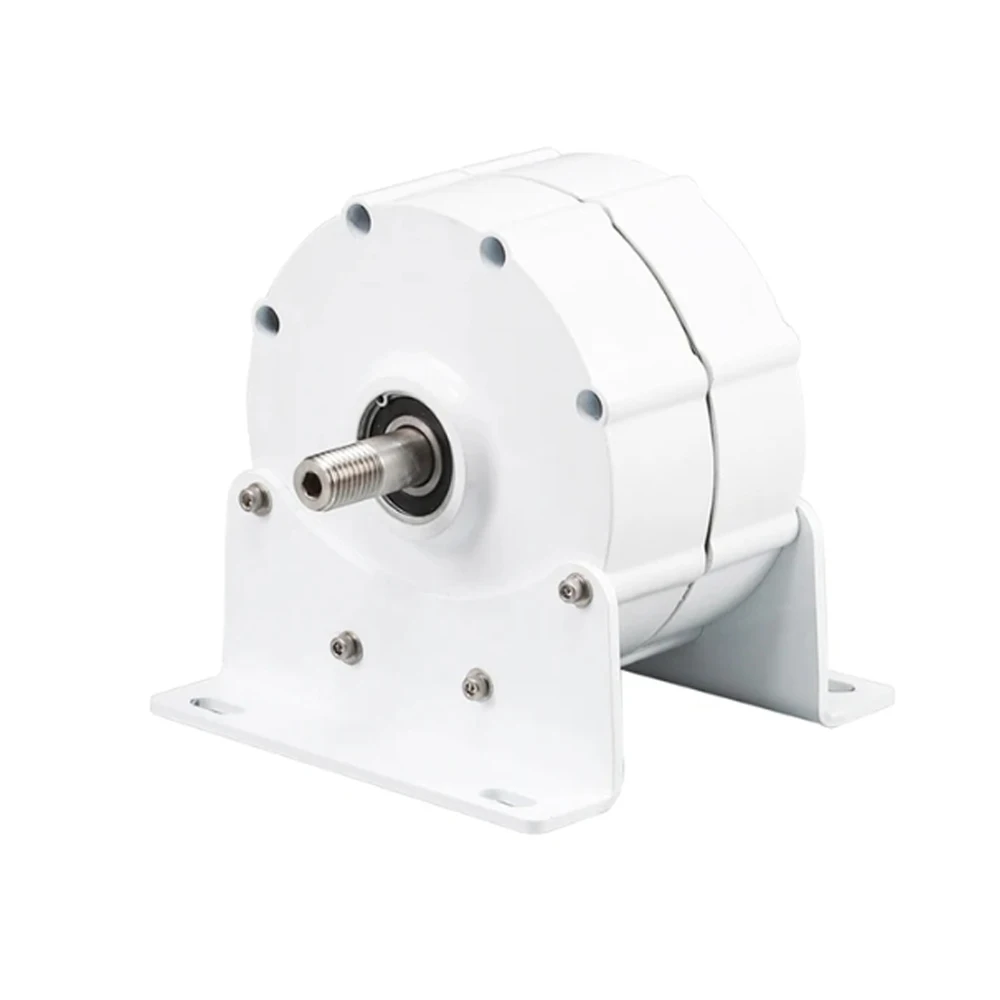 Imagem -04 - Gerador de Ímã Permanente de Baixa Rpm Alternador de Terras Raras para Turbina Eólica 1000w 12v 24v 48v 96v 120v 220v 2000w 3000w 5000w 5kw