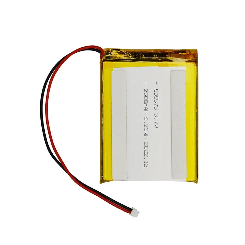 buy more will cheap 505573 2500mAh polymer lithium battery customized A-grade battery cell lithium battery pet automatic feeder