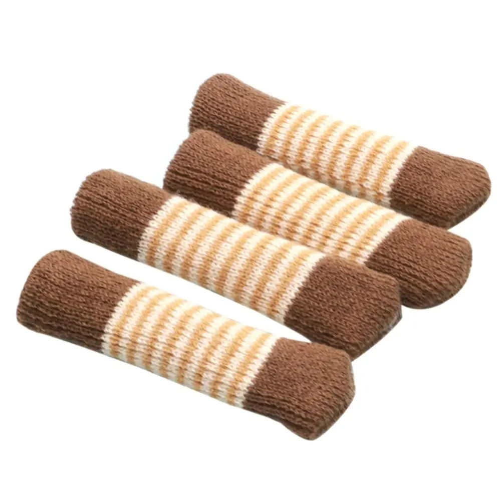 

4Pcs New Elastic Furniture Socks Non Slip Anti scratch Chair Leg Feet Covers Wear-resistant Thickened Furniture Booties Home