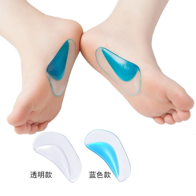 Kids Orthotic Insole Arch Support Silicone Children Insole Flat Foot Flatfoot Corrector Shoe Cushion Insert Gel Orthopedic Pad