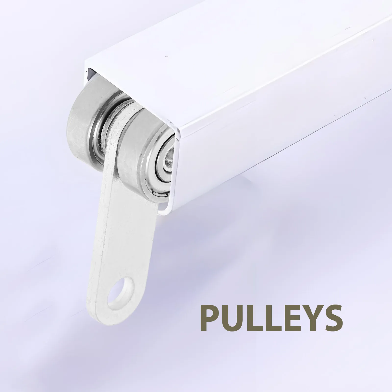 C30 Track Sliding Door Pulley Double Bearing Stainless Steel Groove Wheel Smooth Sliding Track V Groove Pulley