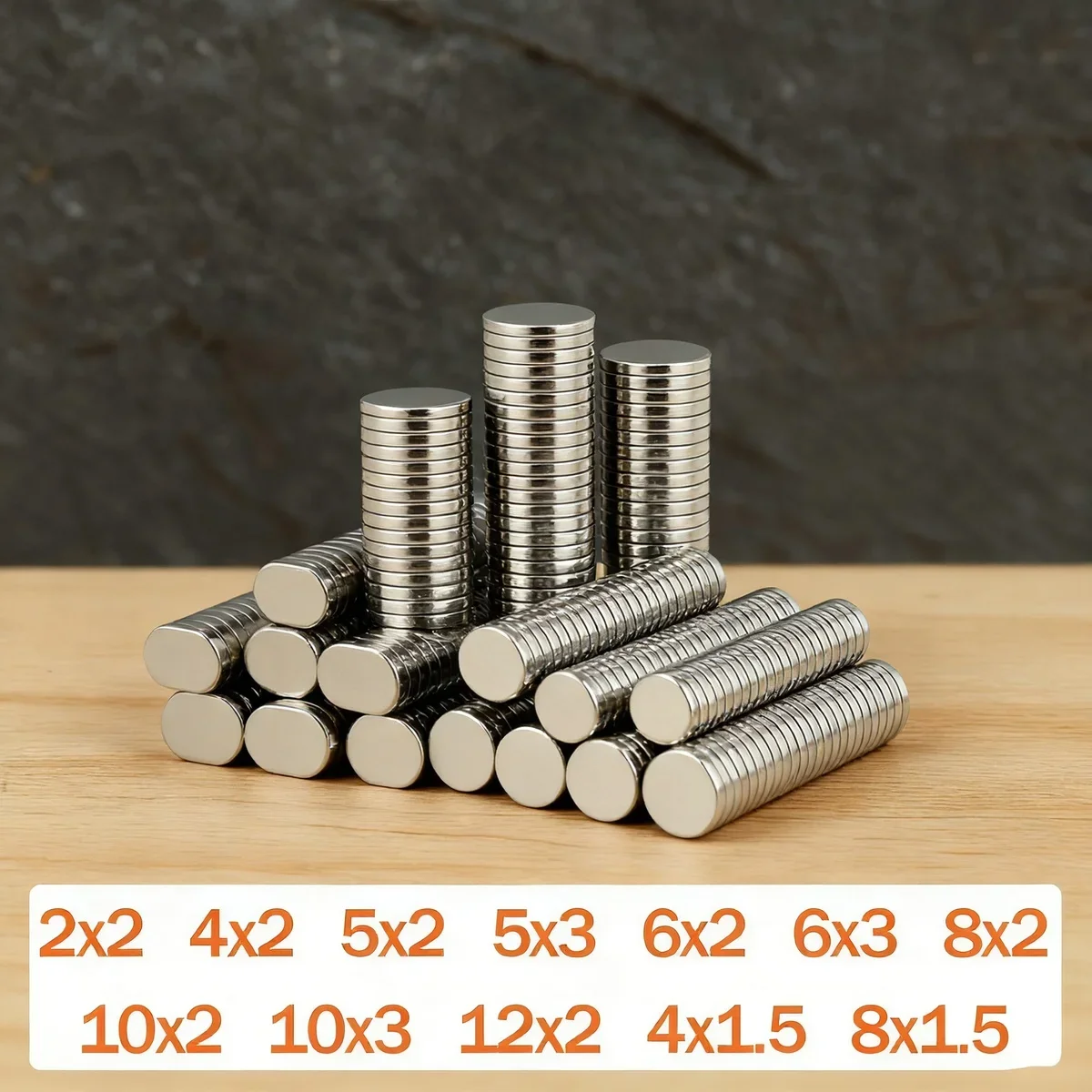 Super Strong Magnet N35 Round Magnetic NdFeB Powerful Neodymium Magnet  Disc imanes Refrigerator Magnets ﻿ 6X3 5X2 10X2 10X3MM