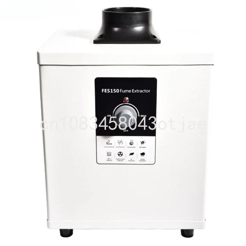 For Nail Salon,DTF Shaker,Laser Engraving 110V/220V Laser Fume Extractor FES150 Soldering Smoke Absorber Purifier