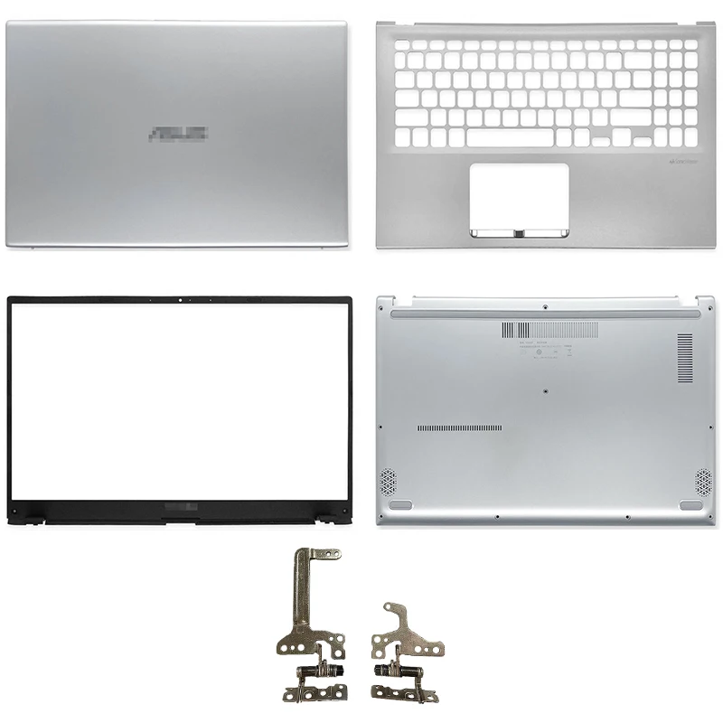 

New For ASUS VivoBook 15 X512 V5000F Laptop Top Case LCD Back Cover Front Bezel Palmrest Bottom Case Hinges A B C D Cover 15.6