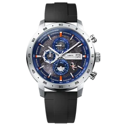 LOBINNI 2022 New Men's Sports Mechanical Watches Top Brand Sapphire Stainless Steel 50m Waterproof Luminous Clock Reloj Hombre