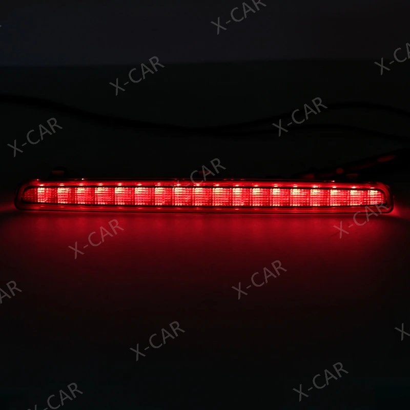 X-CAR 1 pièces LED 3RD troisième feu stop niveau arrière haut montage lampe d\'arrêt pour VW NATO SPORTER Zagreb TIVAN CARAVELLE T5 2003 2004-2015