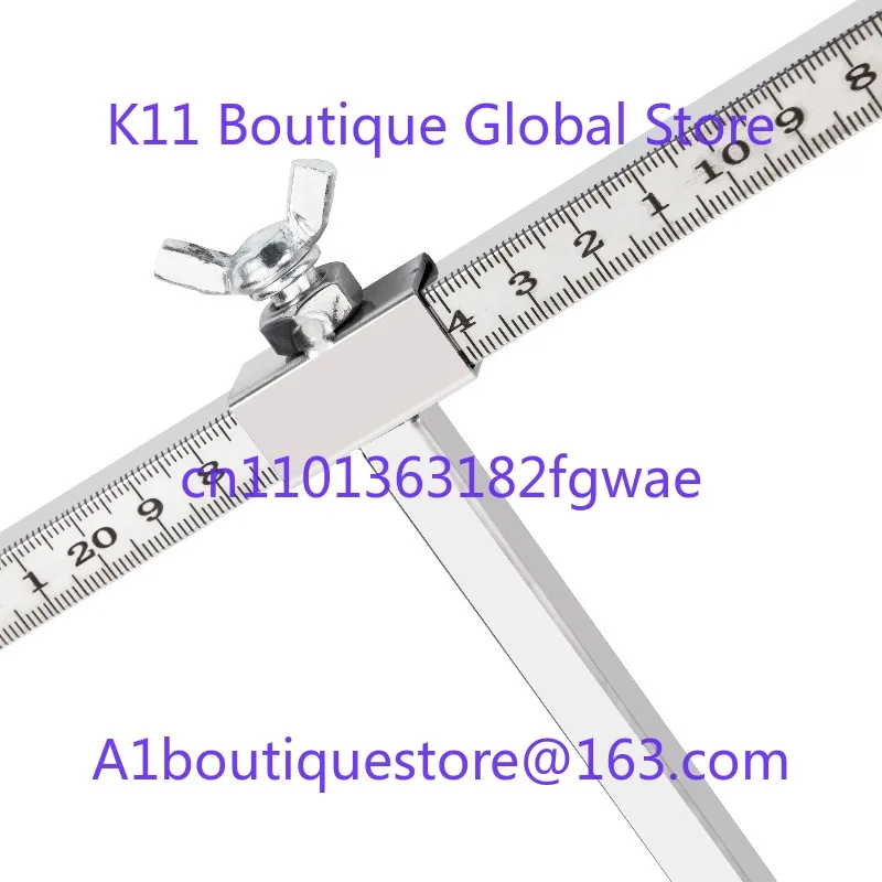 Car Sheet Metal Tools Accident Body Beam Repair Correction Inspection Stainless Steel Two-dimensional Measuring Tape