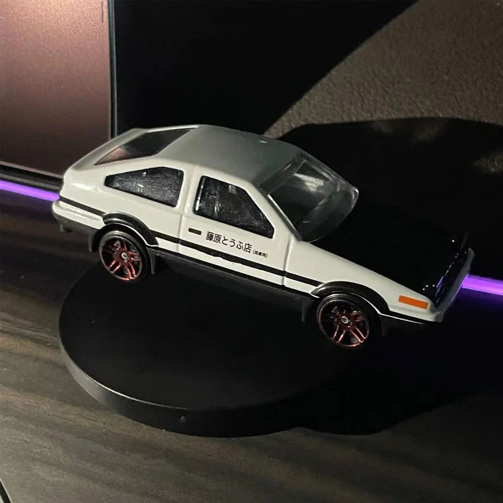 Initial D Toyota AE86 Alloy Car Models Toys Metal Diecast Initial D Exquisite Workmanship Car Toys For Kids Gifts Fujiwara Tofu