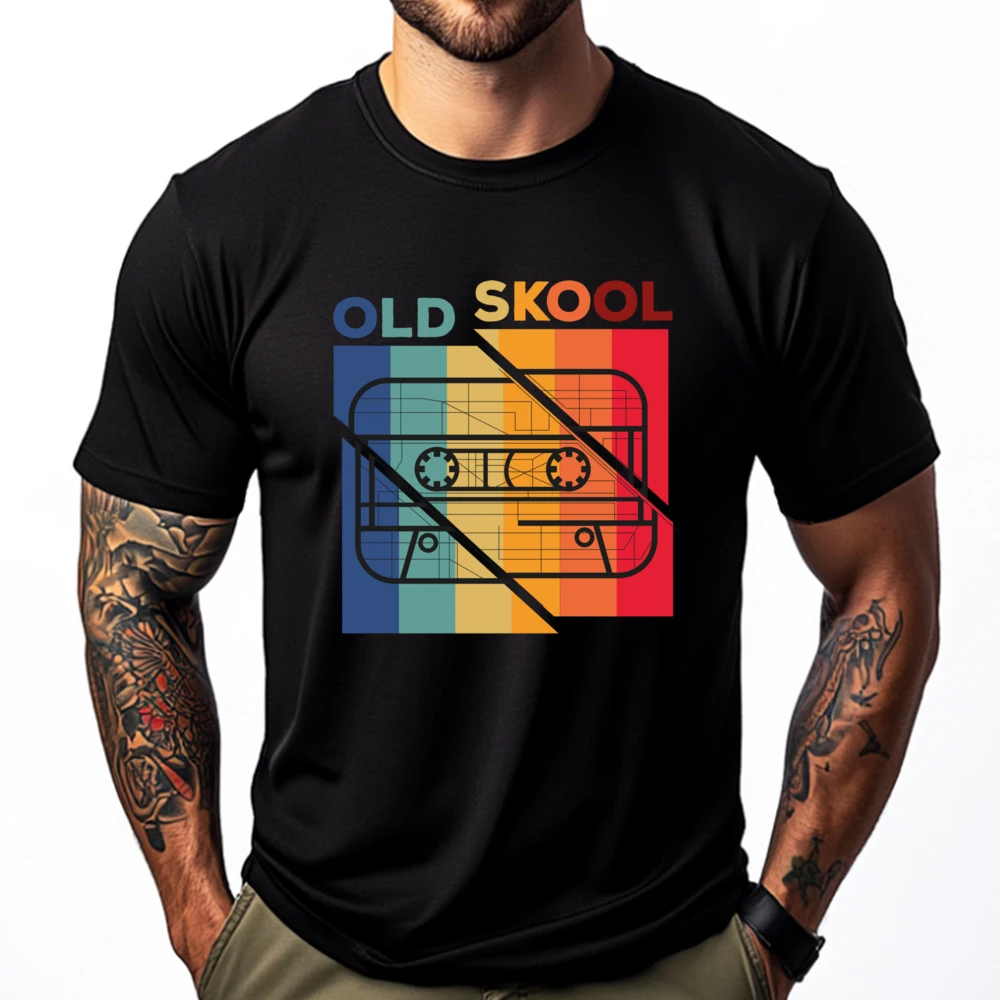 

Old Skool Original Raver Love Raving Rave Cassette Ta Vintage T Shirt Men Men's T-Shirts Designer Clothes