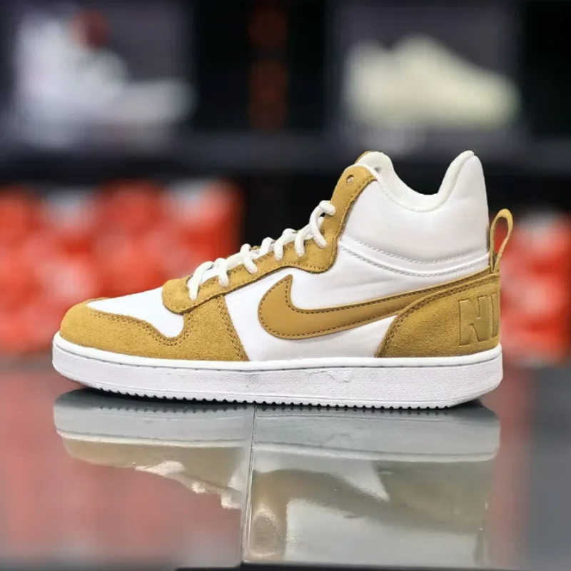 حذاء Nike الجديد خفيف الوزن على شكل حرف U بتصميم مفتوح يجعل الأرجل تبدو أطولًا، أحذية تزلج نسائية خارجية مقاومة للاهتراء، أحذية مسطحة مريحة ومتينة للاستخدام اليومي، أحذية كستنائية عصرية متعددة الاستخدامات Hv1802-121