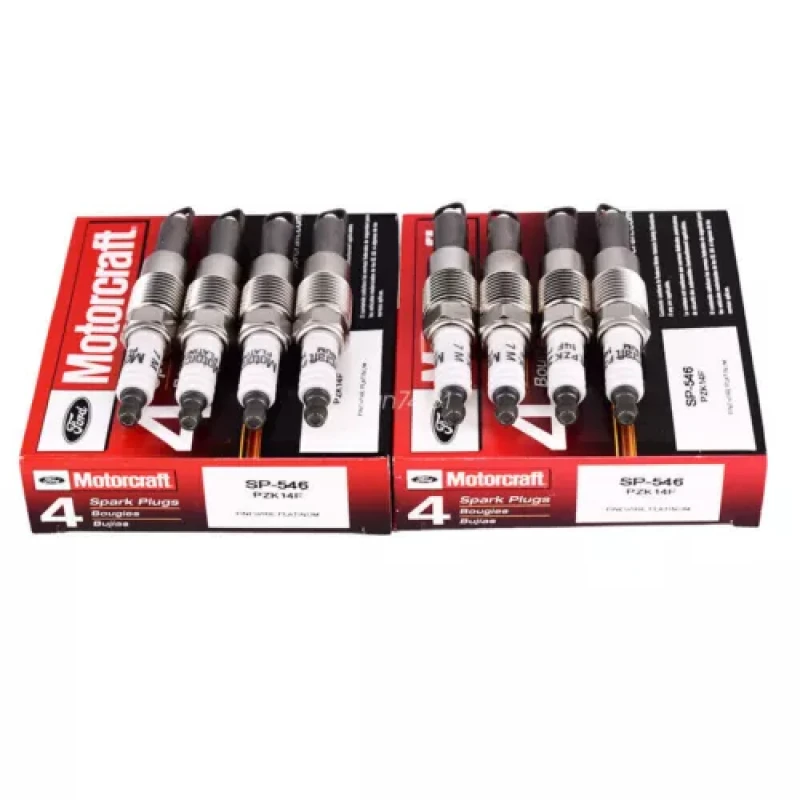 8Pcs  SP546 Motorcraft Genuine OEM Platinum SparkPlugs SP-546 PZK14F For F150 F250 5.4L