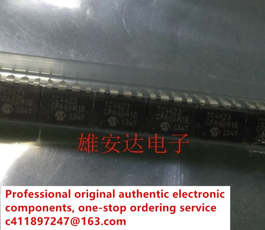 10PCS/TC4423CPA driver IC gate driver TC4423 direct insertion DIP8 in stock