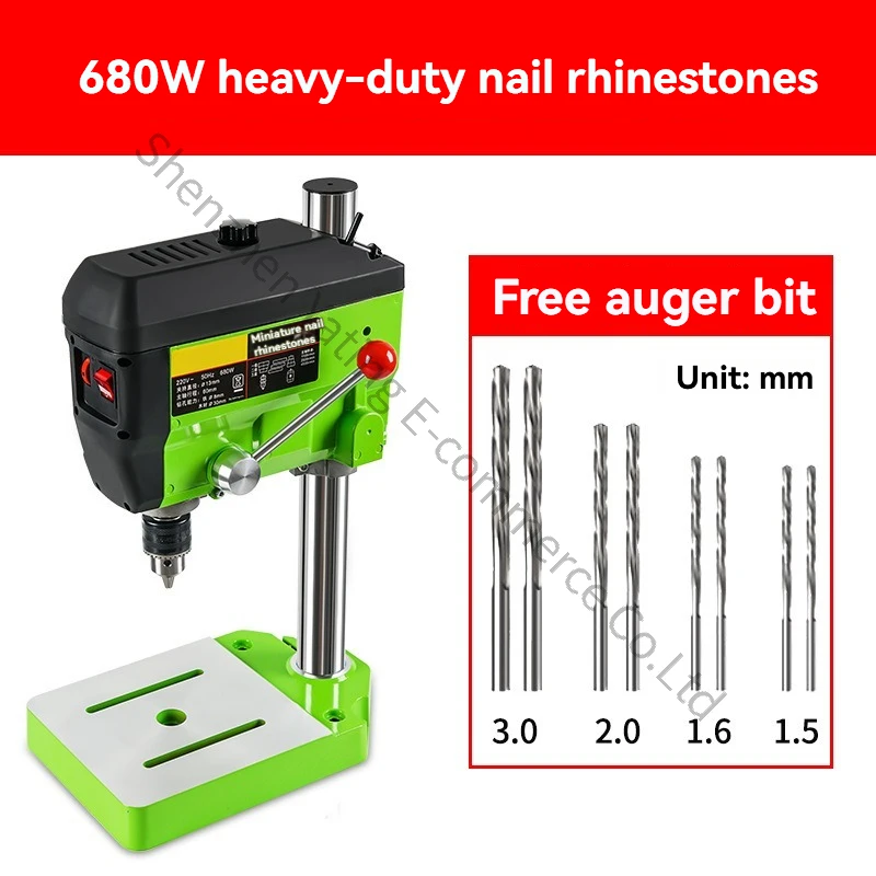 Miniature Mini Bench Drill Drilling Machine Milling Small Bench To Household Multifunctional Industrial Grade 220v Workbench