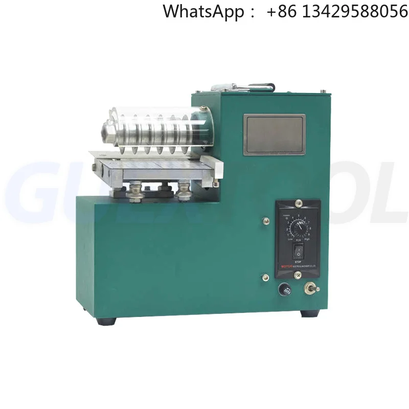 Mini Leather Cutting Machine Shoulder Strap Luggage Leather Slitting Machine Round Knife Cloth Fabric Leather Strip Cutter 220V