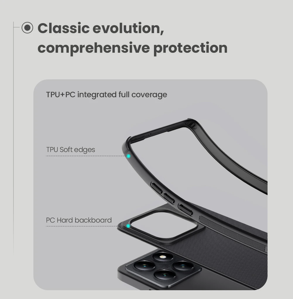 Xiaomi Mi 14T Pro / 14T / 13T Pro / 13T 5G 케이스용 Ni... - 2