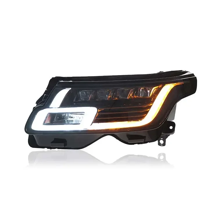 For Range Rover Vogue 2014-2017 Europe Version LED Headlight Assembly, 4-Lens Design, Hot Sale LED Headlamp