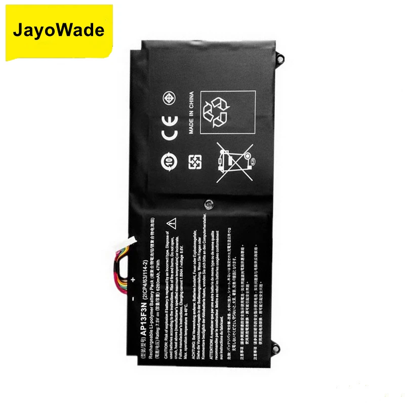 7.5V 6280mAh AP13F3N 2ICP4/63/114-2 Laptop Battery For Aspire S7-392 S7-392-9890 S7-391-6822 Ultrabook AP13F3N Battery