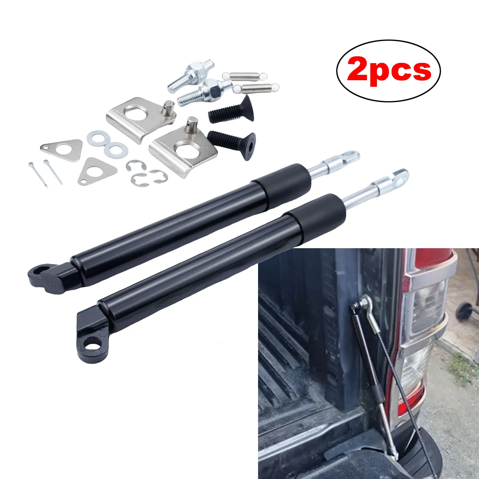 For Ford Ranger PX XLT T6 T7 Mazda BT50 2012-2018 Tailgate Support Rear Trunk Strut Rod Arm Shock Bar Damper Stand Accessories