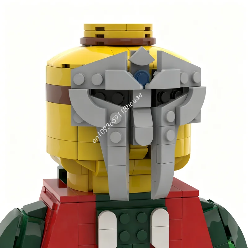 

734pcs MOC MF Mini Figure DOOM Upscaled Model Building Blocks Assemble Architecture Toy DIY Creative Idea Christmas Gifts Brick