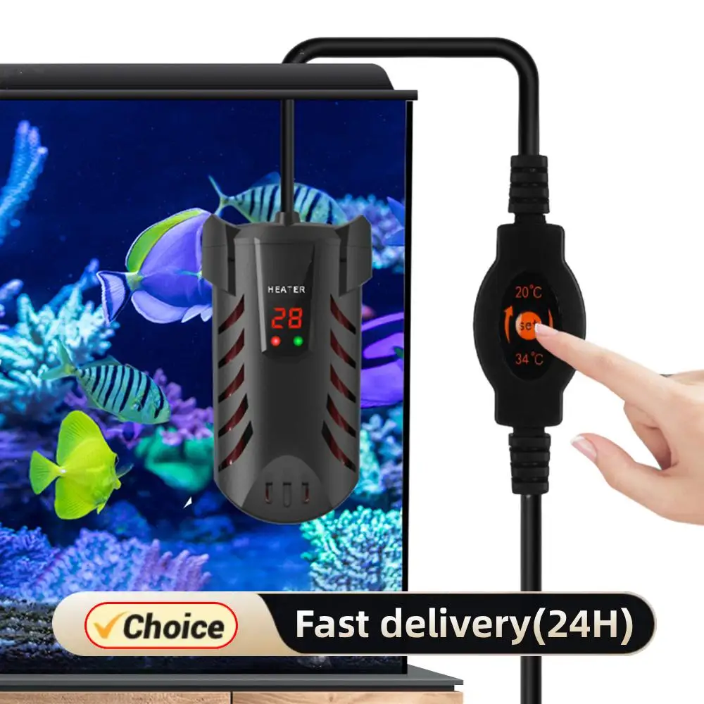 

Аквариумный водонагреватель для кормления черепахи с присоской, аквариумный нагреватель, взрывозащищенный нагревательный стержень для аквариума, постоянная температура