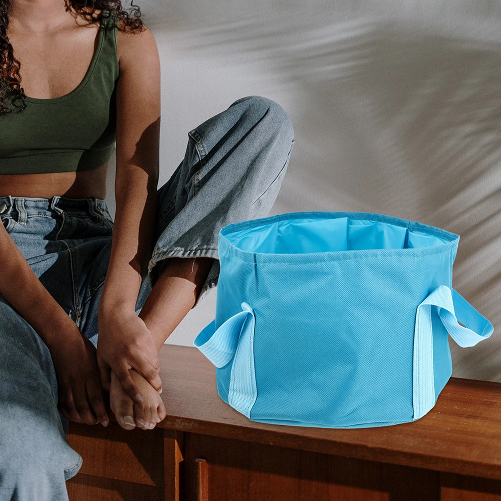 Folding Soak Basin Portable Foldable Foot Bath Bucket For Home Travel Durable Soaking Tub Large Capacity Foot Massage Barrel