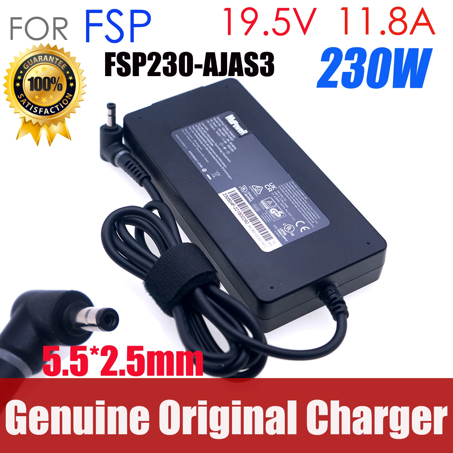 

Original FSP 19.5V 11.8A 230W FSP230-AJAS3 Switching Power Adapter For INTEL Laptop Power Supply Charger 5.5*2.5mm FSP230-AJAS3