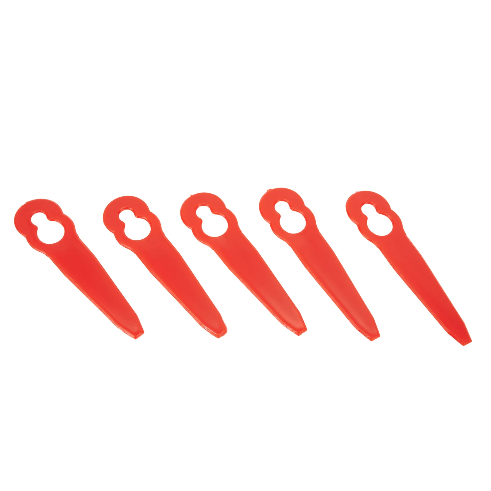 

Brand New Plastic Blades 12mm*7mm Grass Grass Trimmer Kits Plastic Red Replace Trimmer 40pcs/Set Accessories Blade