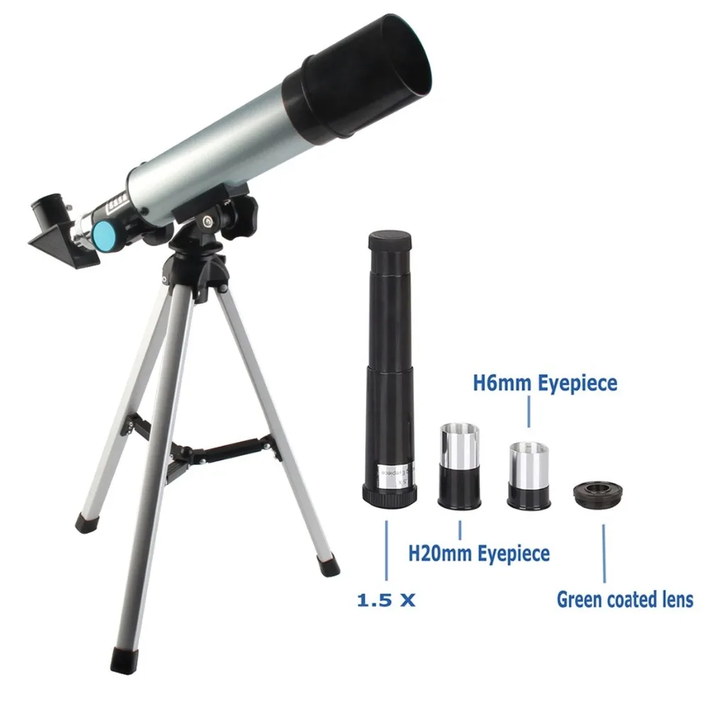 Professional Astronomical Telescope 36050 150x For Moon Space Planet Science Powerful Monocular with Tripod Children Gifts Toys