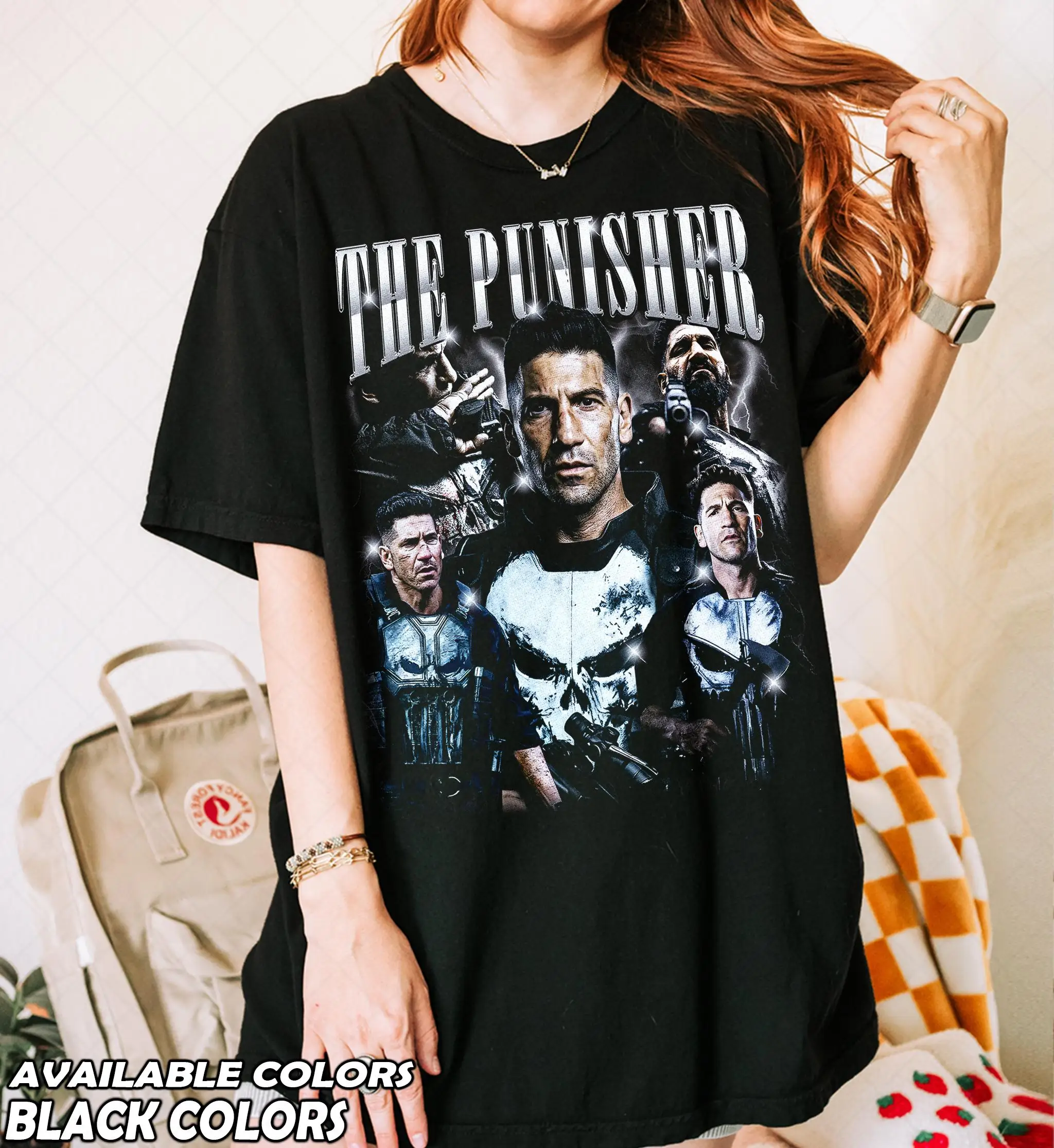 Limited Comfort Colors The Punisher T-Shirt, One Last Kill Movie Graphic Tee, Frank Castle Fan, Gift for Women and Man Unisex