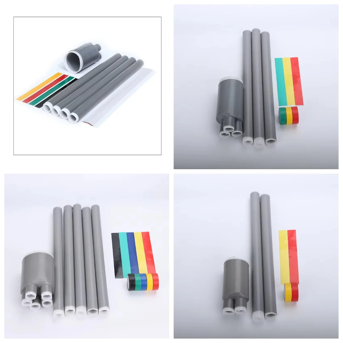 Cold Shrink Terminal Cable Joint Low Voltage Insulating Tube 1KV 10-16mm Silicone Gel Heat Resistant 125C
