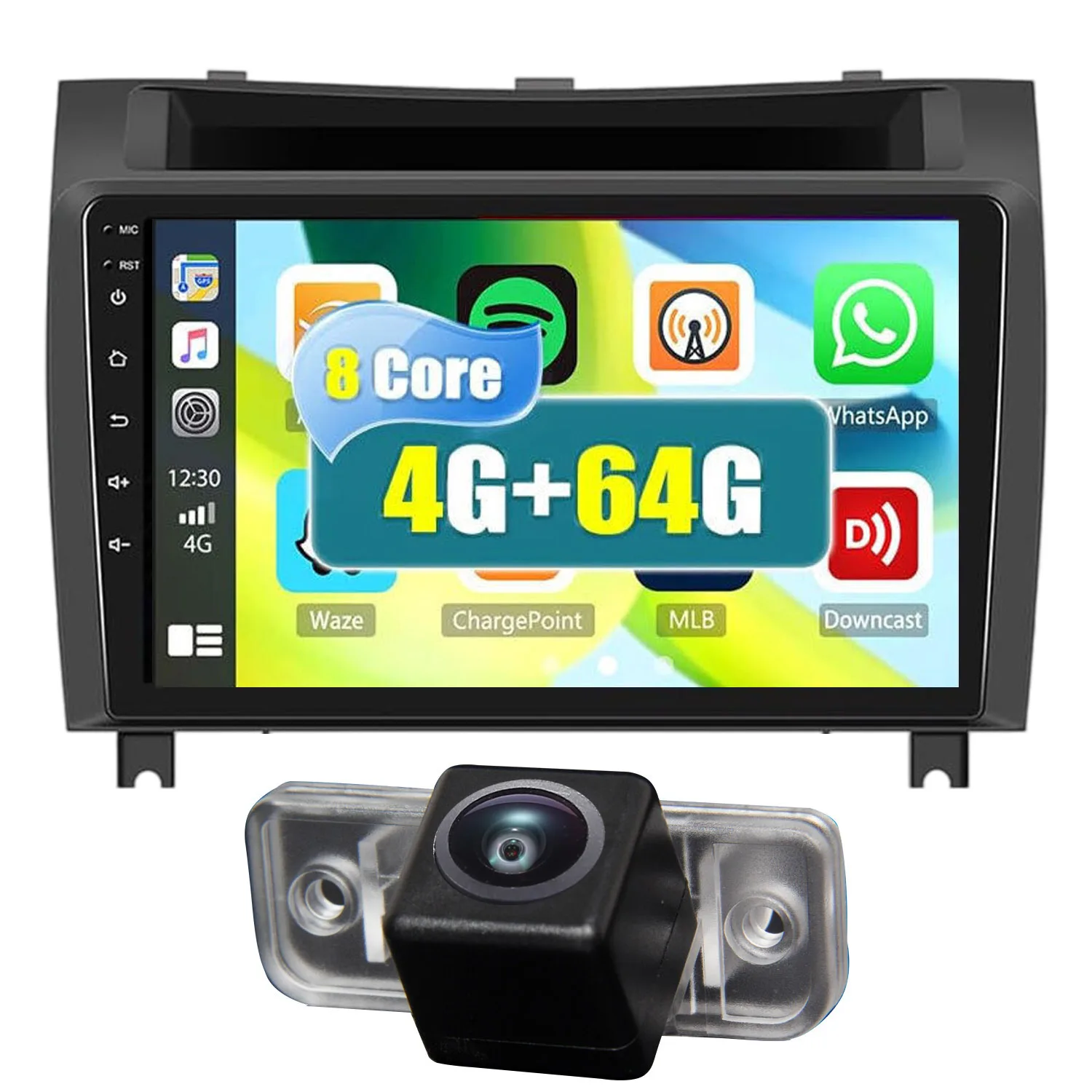 Android Car radio Carpaly GPS Navigation HD reverse camera For Mercedes benz SLK R171 SLK200 SLK200K SLK280 SLK300 SLK350 SLK55