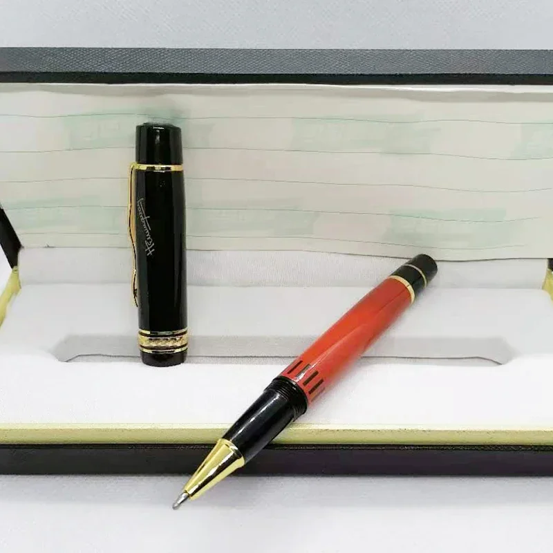 قلم حبر جاف Mb Hemingway Signature Writing Pen ملحقات المكتب قلم الكرات الدوّارة أدوات مكتبية مدرسية