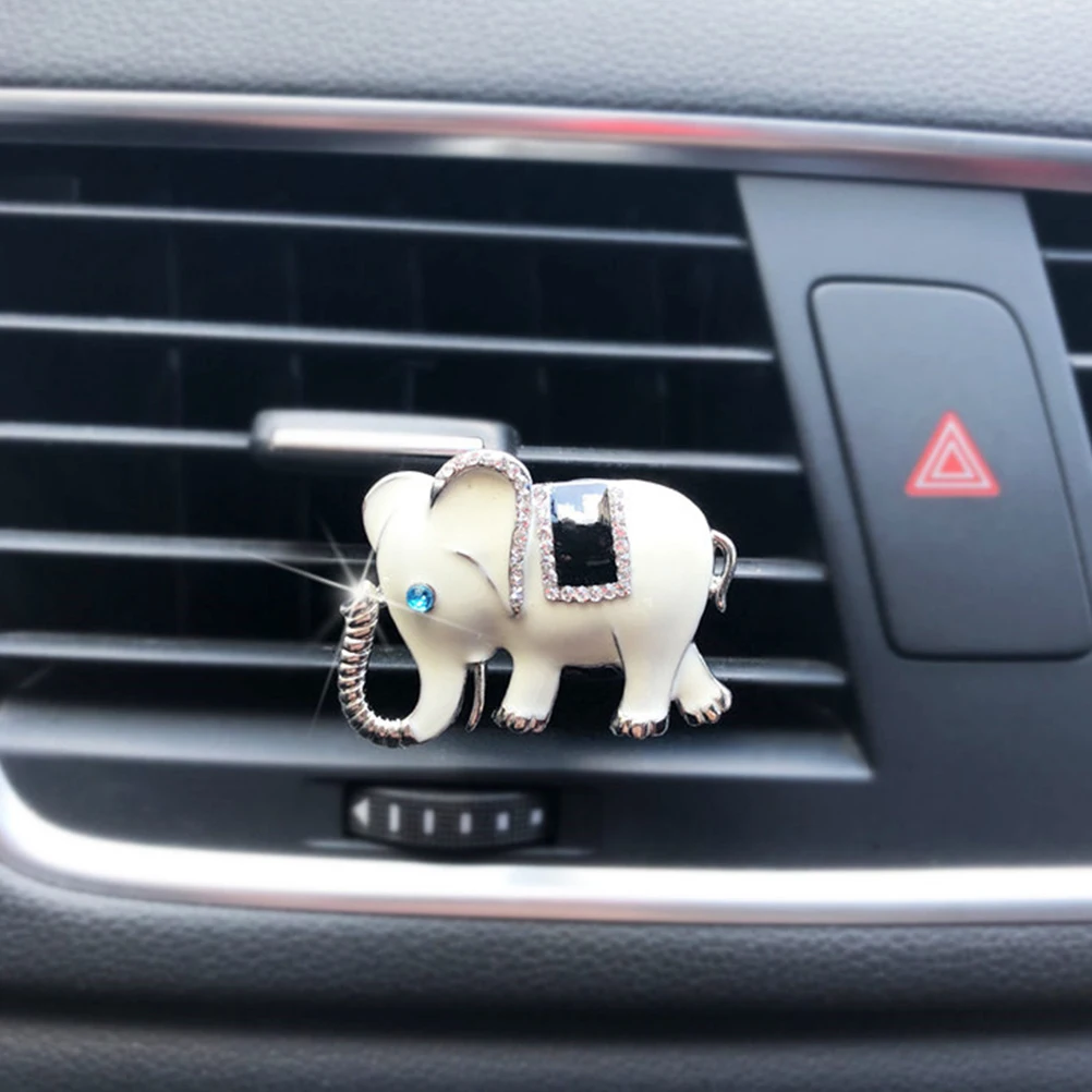 

Elephant Car Perfume Clip Air Vent Freshener Decoration Clips for Car Interior Aroma Dispenser Fashionable Long Lasting Use