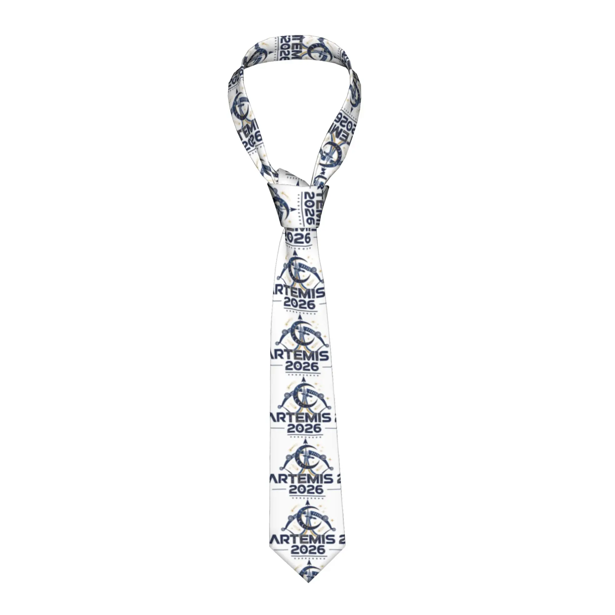 Artemis II 2026  Tie  Elegant Neck Ties For Adult Wedding Party High Quality Collar Tie Custom Necktie Accessories
