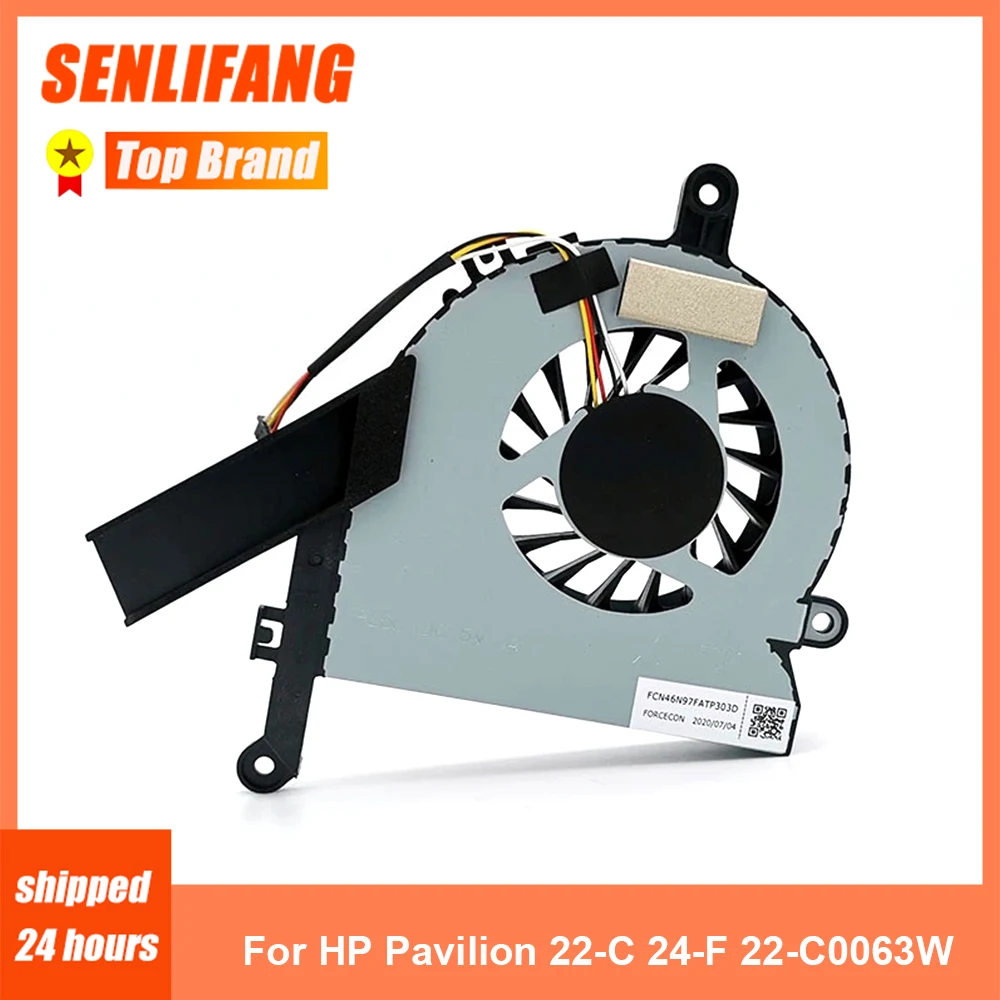 New All-In-One CPU Cooling Fan BAZB0917R5U For HP Pavilion 22-C 24-F 22-C0063W 200G3 L15723-001 DC5V Cooler