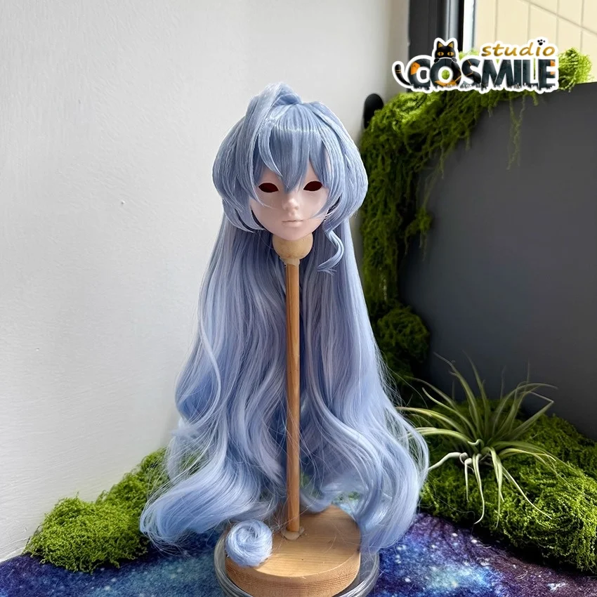 Handgemachtes Spiel Honkai: Star Rail Robin Role Cos Cosplay 1/3 1/4 1/6 BJD Blaues Styling Haar Perücke Puppenzubehör KN
