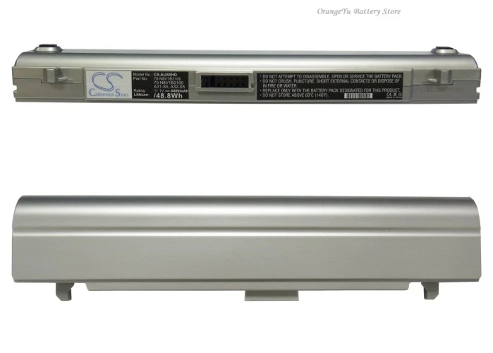 2025 NEW 11.1V 4400mAh Notebook, Laptop Battery A31-S5 A32-S5 A31-W5F for Asus M5 S5 M5000 S5000 M5N S52N S5N S5A S5200 S5200Ne