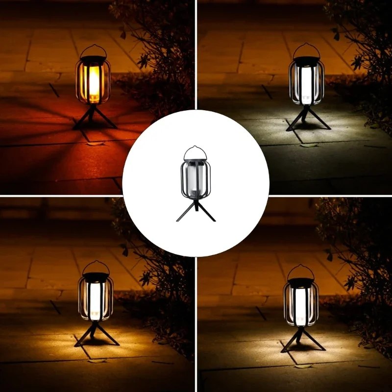 Multiple Function Crisis LED Light USB Rechargeable ABS+PS Body Tall Brightness For Outdoor Quests Night Tasks And Outages M4YD
