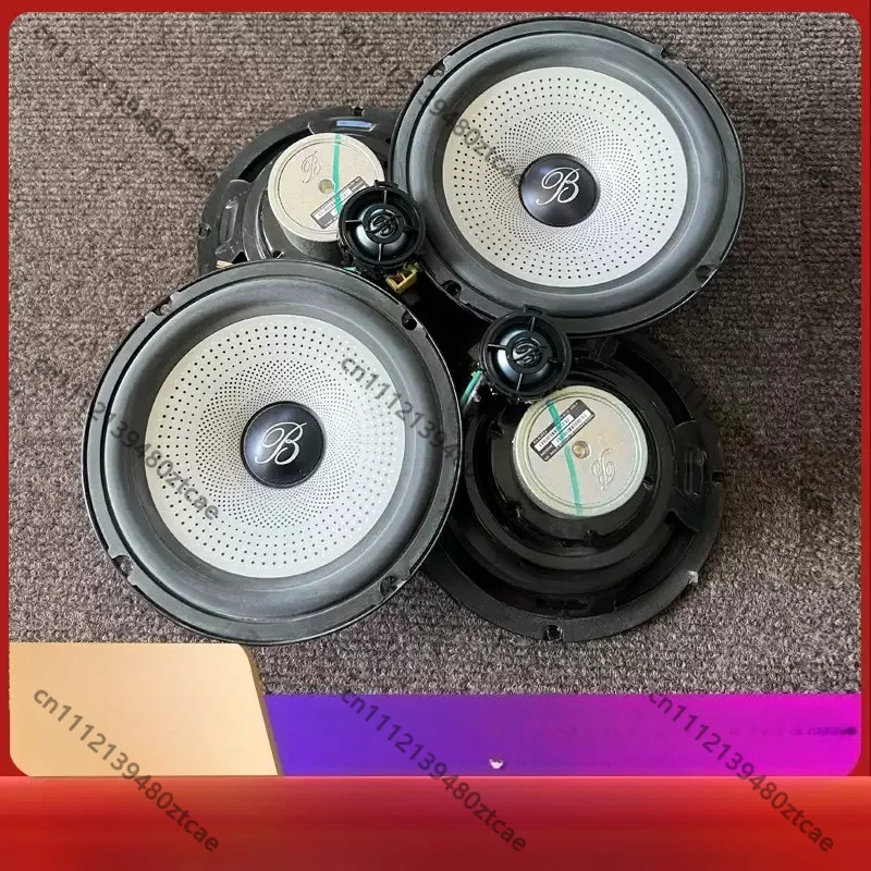 6.5 Inch Mid Bass Tweeter Speaker Set Plug And Play Car Audio Modification Auto Sound Replacement Horn Accessories