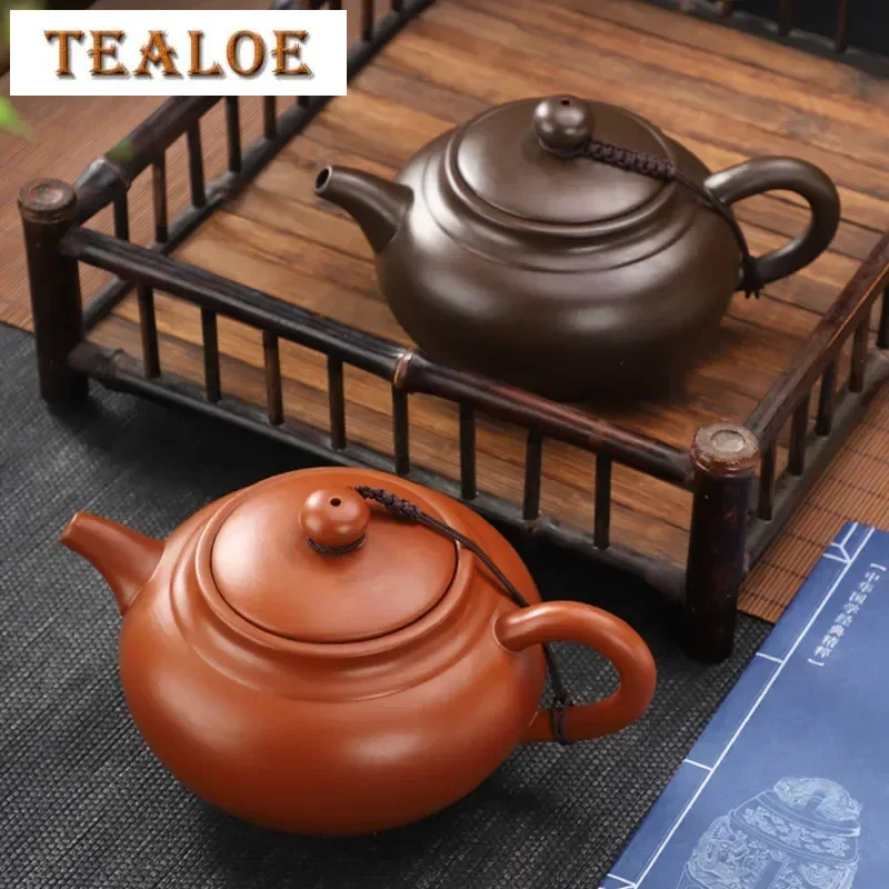 1 قطعة 430 مللي أصيلة ييشينغ الأرجواني الطين إبريق الشاي اليدوية الجمال إبريق الشاي مرشح مخصص الشاي Infuser حفل الشاي الصيني اكسسوارات