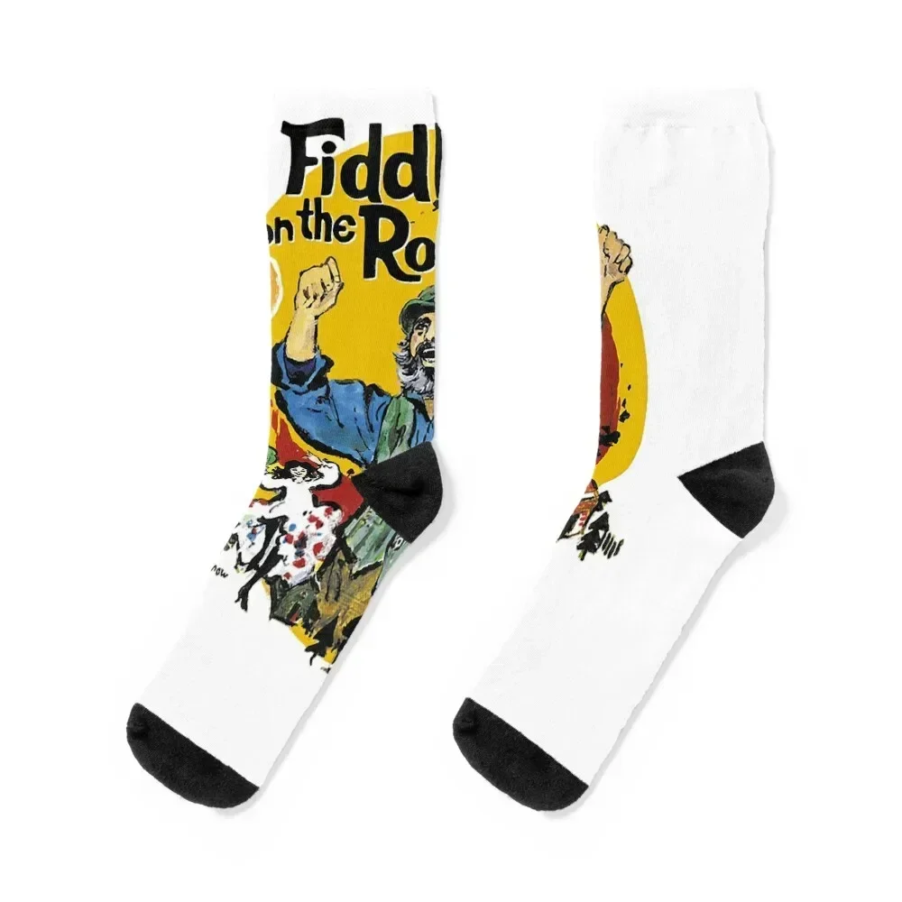 

Gift Men Fiddler On The Roof Music For Movie Fan Socks men cotton high quality valentine gift ideas Woman Socks Men's