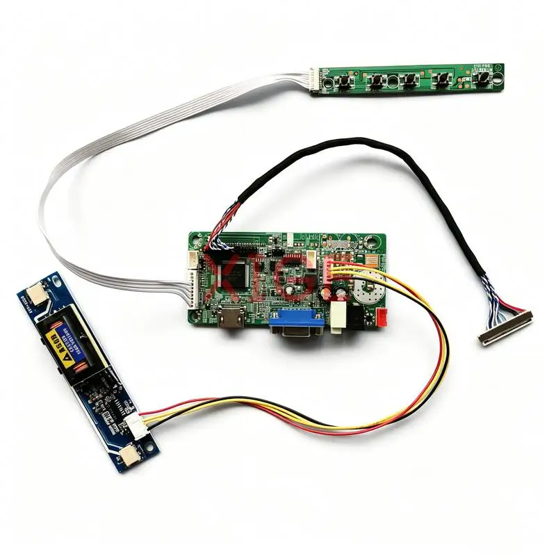 For LP171WP3 LP171WP7 LP171WP5 LP171WP6 LCD Monitor Controller Drive Board DIY Kit HDMI+VGA 1440*900 2-CCFL LVDS 30-Pin 1440x900