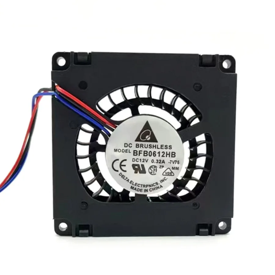 AA + Original Delta 6CM 6015 Side Centrifugal Turbine Blower 12V0.32A Double Ball BFB0612HB Wholesale Negotiated Price