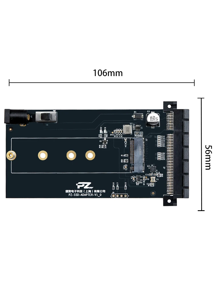 Electronic Ssd Memory Card M.2 Interface Nvme Protocol Pcie to Ssd