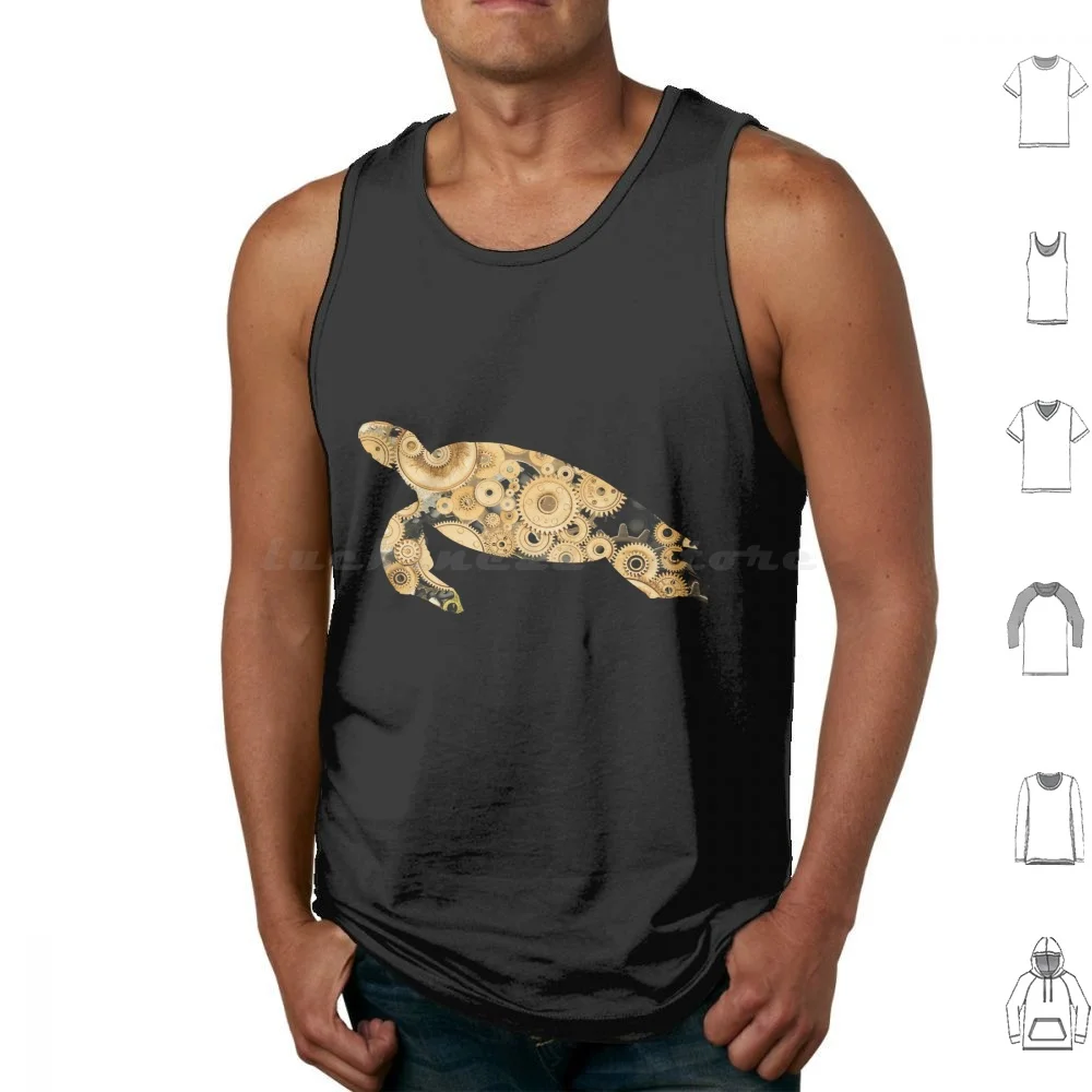 Cog Turtle Tank Top…