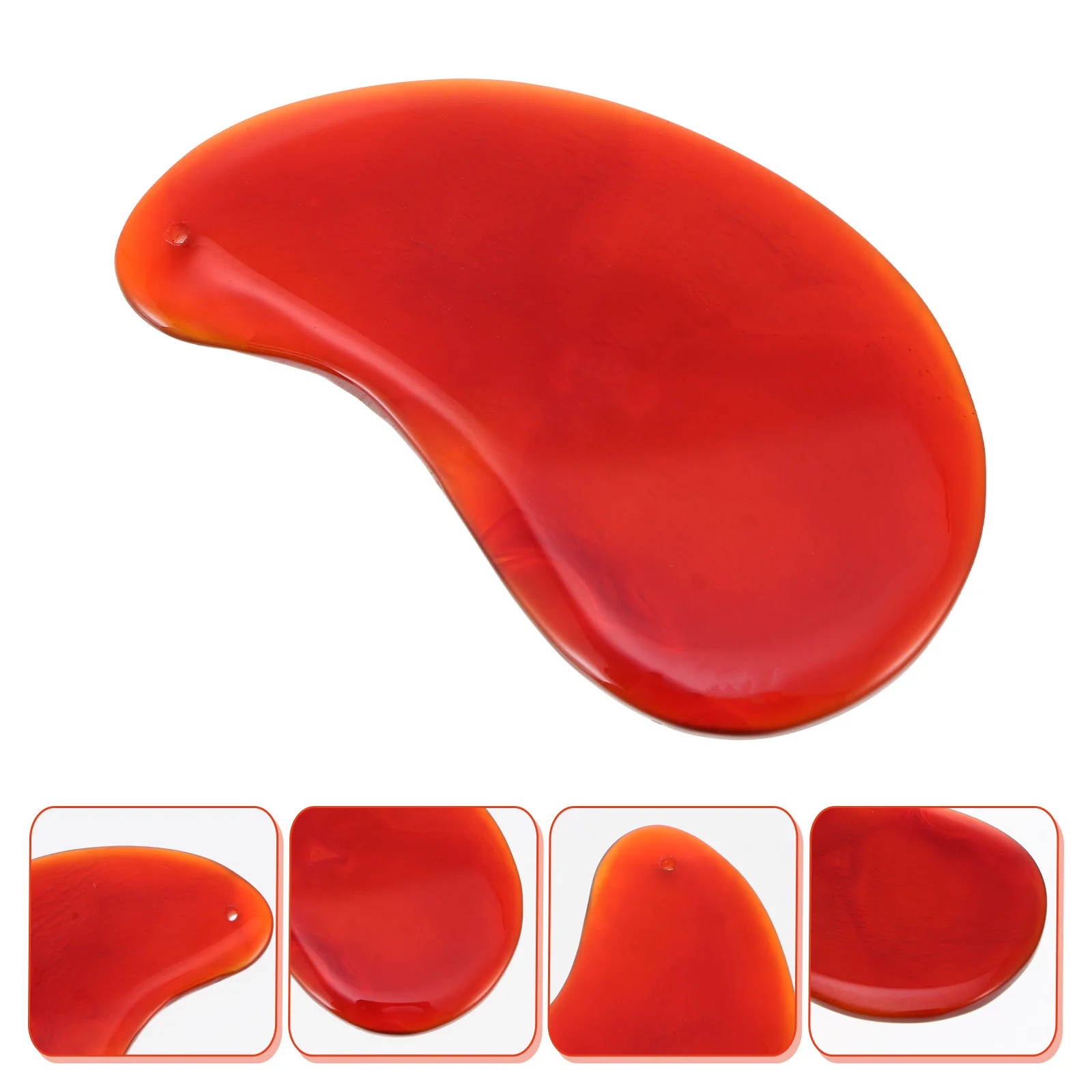 1 szt. Płytka do masażu Gua Sha, narzędzie do skrobania twarzy, masaż ciała, tablica do skrobania twarzy, pielęgnacja urody, redukcja stresu, bóle mięśni, masażer pleców, bezpieczny