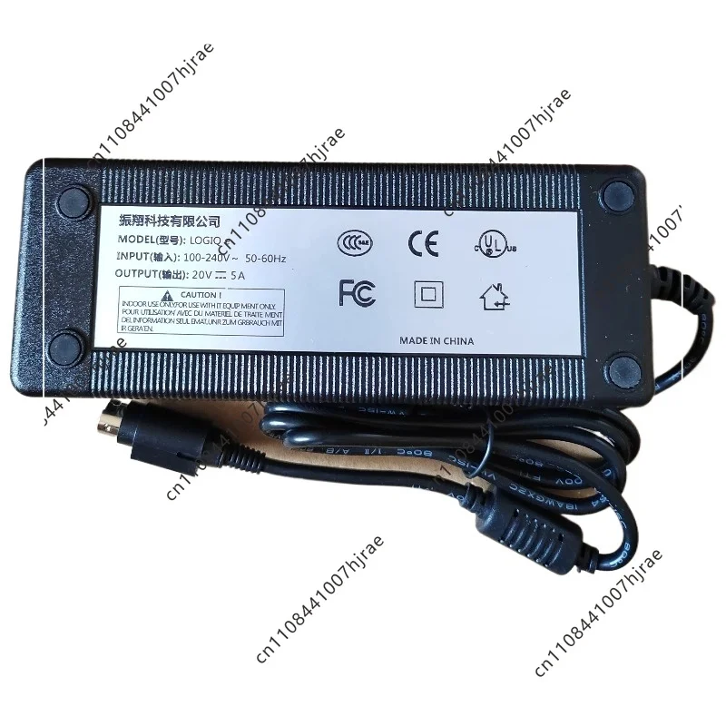 Suitable for GE LOGIQ e, LOGIQ i, LOGIQ Book GX, Vivid e color ultrasound power supply 4-pin plug