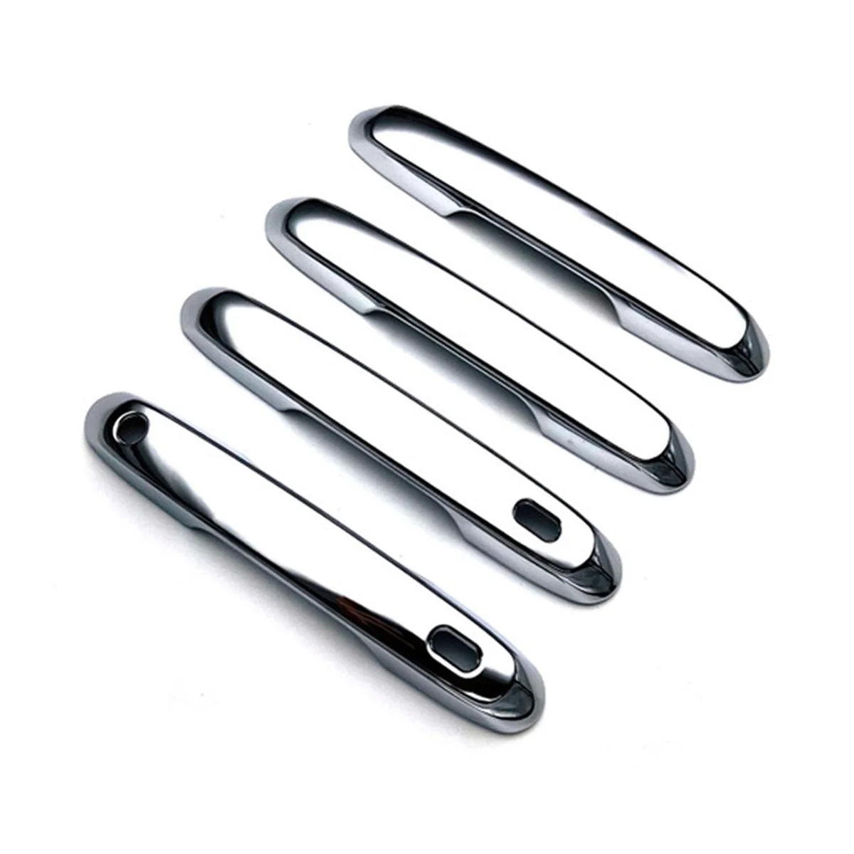 

For Toyota Land Cruiser 250 Car Side Door Handles Cover Trim Silver-A77Q