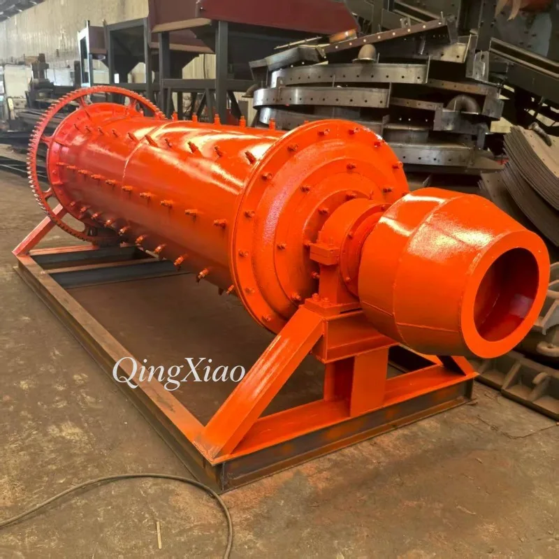 Deposit Horizontal Rotary Cylinder Ball Mill With Steel Ceramic Pebble Grinding Media For Cement Building Materials Pulverizing