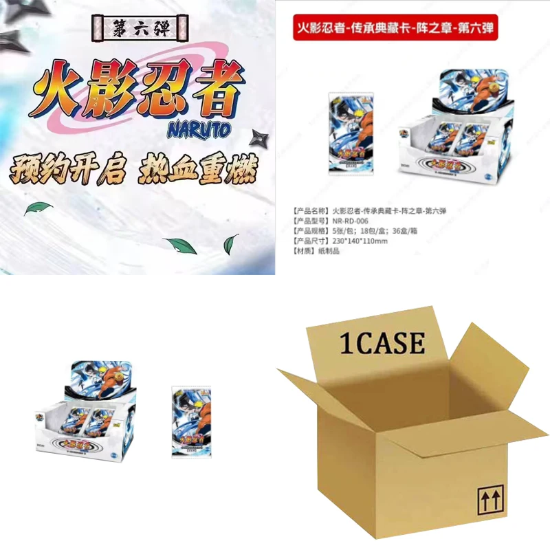 Wholesales Naruto Collection Cards Kayou Naruto Tier4 Wave5 Booster Box Boruto Generation Rare Anime Girls Trading Cards